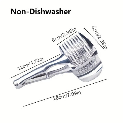 Tomato Lemon Slicer and Onion Shredder with Handle