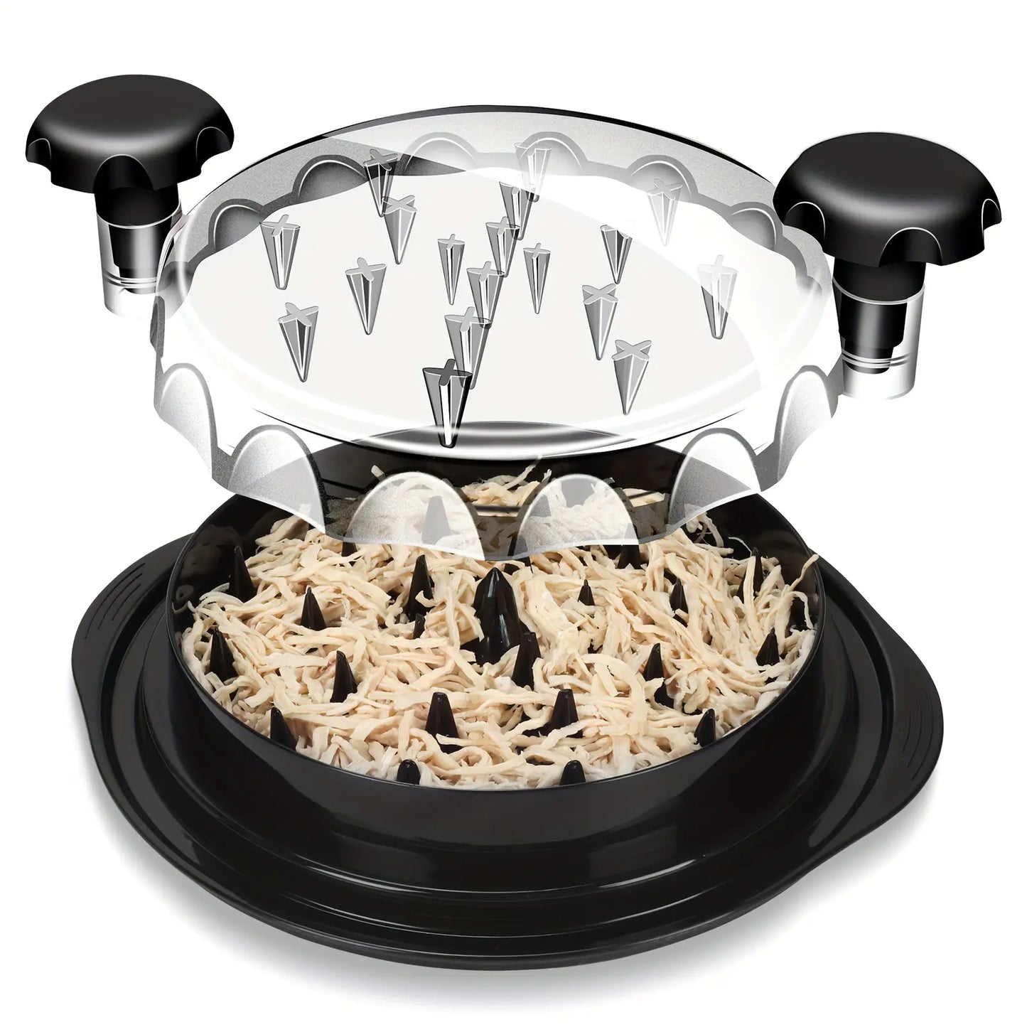 Chicken Shredder Machine with Transparent Lid