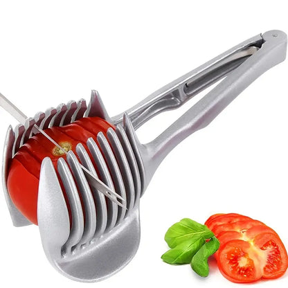 Tomato Lemon Slicer and Onion Shredder with Handle