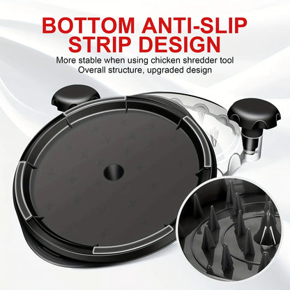 Chicken Shredder Machine with Transparent Lid