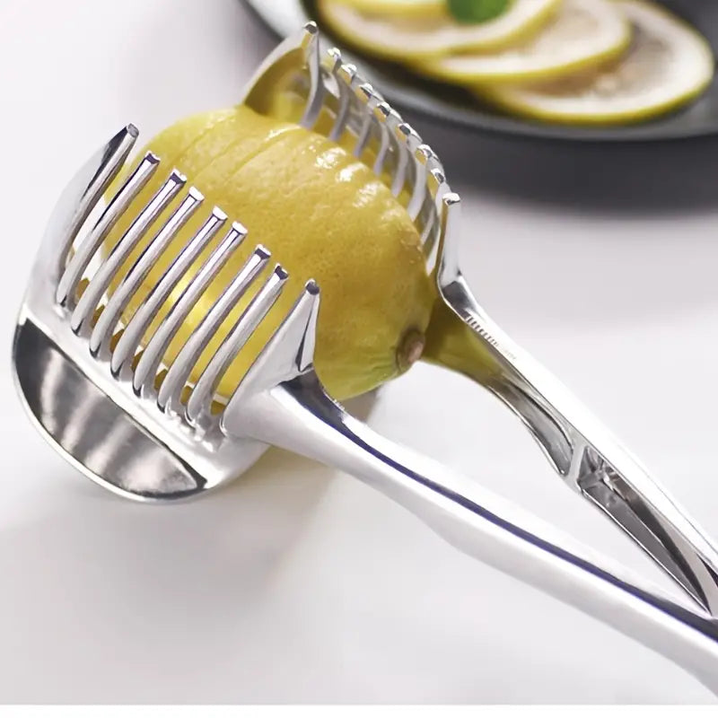 Tomato Lemon Slicer and Onion Shredder with Handle